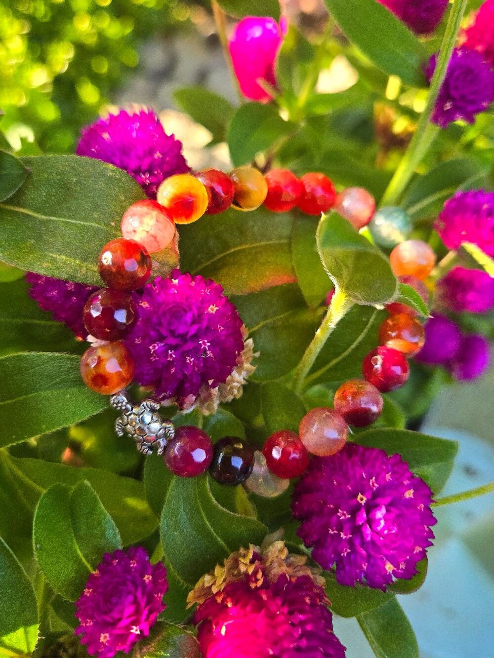 Glad beads turtle bracelets